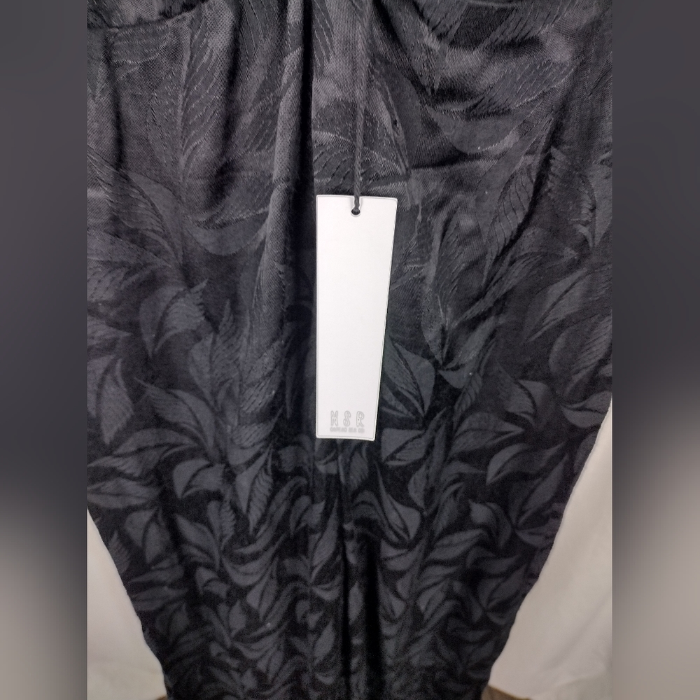 NSR Molli Jacquard Black Sleveless Jumpsuit Size XS NWT - Picture 11 of 17